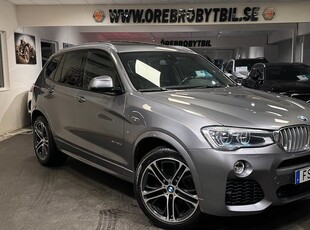 BMW X3xDrive30d Aut M Sport Pano HUD H K Drag Värmare SE UTR 2017, SUV