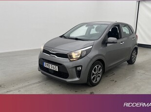 Kia Picanto1.0 MPI Advance Kamera Rattvärme CarPlay 2021, Halvkombi