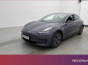 Tesla Model 3Standard Range Uppgraderad AP Drag Sv.Såld 2020, Halvkombi