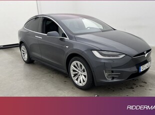 Tesla Model X75D Dragkrok Svensksåld Uppgraderad AP 2019, SUV