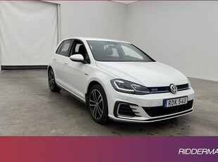 Volkswagen GolfGTE Cockpit P-Värm Kamera CarPlay Drag 2020, Halvkombi