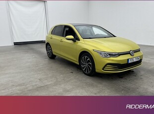 Volkswagen GolfTSI Cockpit Pano Navi Sensorer Ambient 2020, Halvkombi