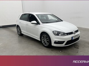 Volkswagen GolfTSI R-Line Kamera CarPlay Adapt-fart 2017, Halvkombi