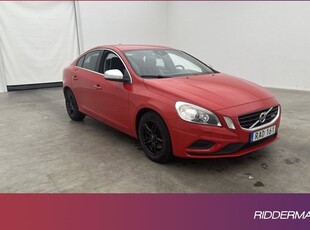 Volvo S60T3 R-Design M-Värmare Sensorer Halvskinn Dragkrok 2011, Sedan