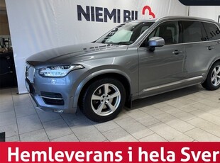 Volvo XC90D5 AWD Aut Inscription 7-sits Drag Kamera VoC B&W 2017, SUV