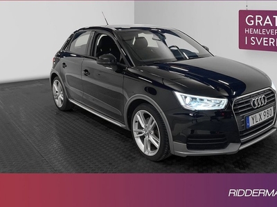 Audi A1Sportback 1.4 TFSI Proline Lågskatt 0,52L Mil 2017, Halvkombi