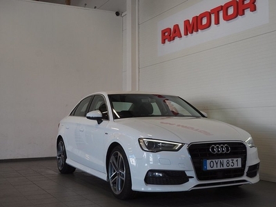 Audi A3Sedan 2.0 TDI S Tronic | S-Line | D-värm | 2016, Halvkombi