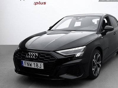 Audi A3Sportback 45 TFSI e Hybrid S-tronic S-line 2023, Halvkombi