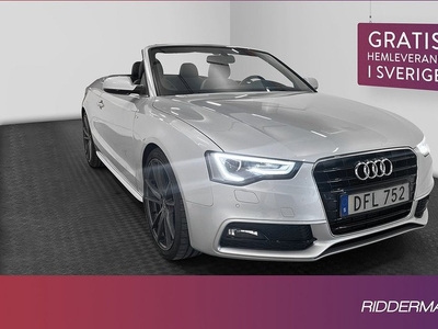 Audi A5Cabriolet TFSI Full S-Line Halvskinn Värm 20