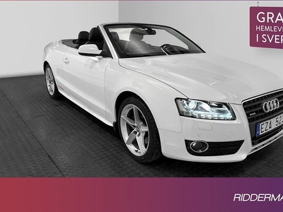 Audi A5Cabriolet TFSI Q Sport Sensorer Skinn Välserv 2010, Sportkupé