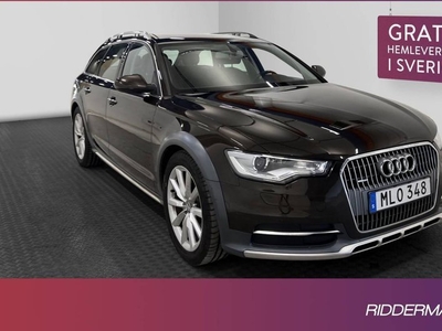 Audi A6Quattro Allroad 3.0 TDI Skinn Luft 2-Brukare 2014, Kombi