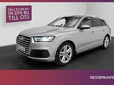 Audi Q7 3.0 Q S-Line Cockpit Pano Värm BOSE Luft Välservad