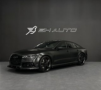 Audi RS7 Performance 605HK|SV-Såld|Milltek|Taklucka|Head-up|