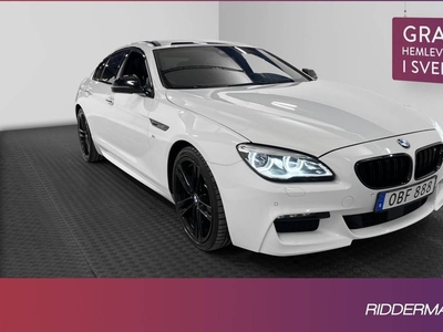 BMW 640d xDrive Gran Coupé M Sport Pano Soft HUD H K 2016, Sportkupé