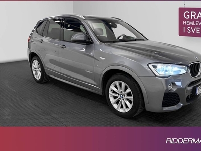 BMW X3xDrive20d M Sport Navi Sensorer Dragkrok Nyserv 2016, SUV