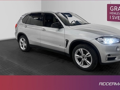 BMW X5xDrive30d Rattvärme Skinn Dragkrok Sensorer 2014, SUV