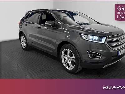 Ford EdgeTDCi AWD Titanium Pano Kamera Skinn GPS Drag 2017, SUV