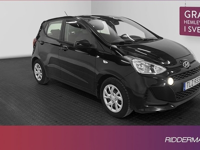 Hyundai i10blue Automat Rattvärme Låg Skatt 0,63l mil 2017, Halvkombi