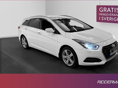 Hyundai i40cw 1.7 CRDi Comfort Kamera Navi Dragkrok 2016, Kombi