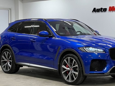 Jaguar F-PaceSVR 5,0 V8 1-Ägare Velocity Blue SE SPEC 2020, SUV