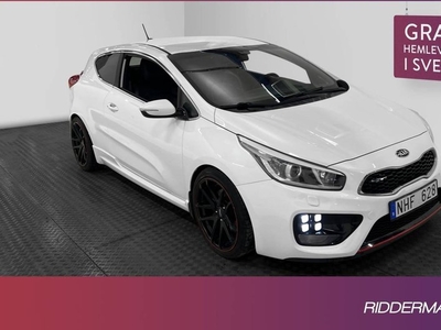 Kia Cee´dPro GT 1.6 Rattvärme Kamera Navi Välservad 2014, Halvkombi