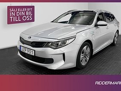 Kia Optima SW Plug-in 205hk Adnave Plus 2 H/K Pano Värm Drag