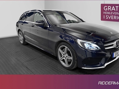 Mercedes C220Benz C 220 T AMG Navi Skinn Drag Välservad 2015, Kombi