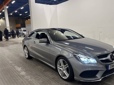 Mercedes E220Benz E 220 Coupé AMG Panorama Skinn Sensorer 2014, Sportkupé