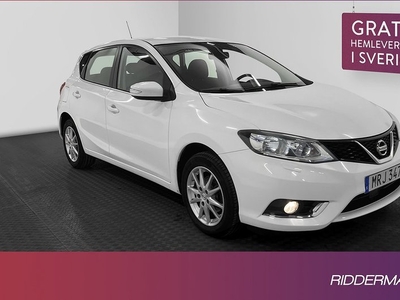 Nissan Pulsar1.2 DIG-T 0,43L Mil Lågskatt Euro 6 2015, Halvkombi