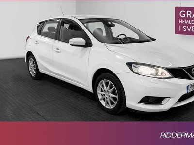 Nissan Pulsar5-dörrar 1.2 Farthållare Välserv 2-Bruk 2015, Halvkombi