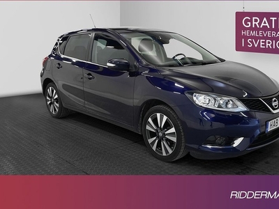 Nissan PulsarDIG-T Acenta Kamera Navi En-brukare 2015, Halvkombi