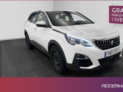 Peugeot 3008BlueHDi Active Sensorer 1-Brukare 2018, SUV