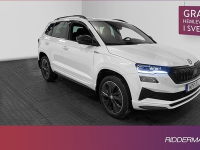 Skoda KaroqTSI Sportline Pano Cockpit Värmare Drag 2023, SUV