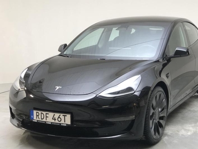 Tesla Model 3Performance AWD 2021, Halvkombi