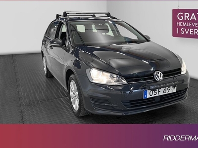 Volkswagen GolfSC TSI Style Takräcke 0,5l mil 2015, Kombi