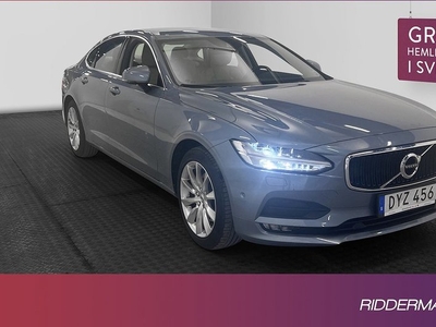 Volvo S90T5 Advanced Kamera Navi Skinn BLIS Välservad 2017, Sedan