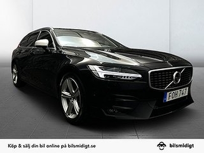 Volvo V90 D4 AWD Geartronic R-Design Drag 360° VOC GPS 190hk