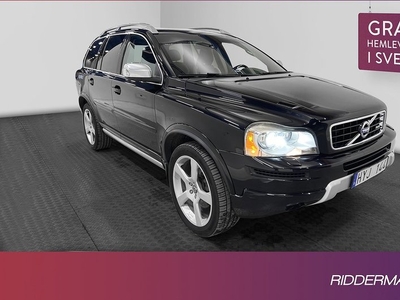 Volvo XC90D5 AWD R-Design 7-sits VOC Värmare Taklucka 2013, SUV