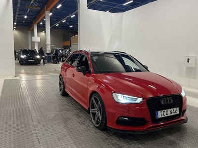 Audi A3Quattro Sportback TDI S-Line Pano Värmare Drag 2014, Halvkombi