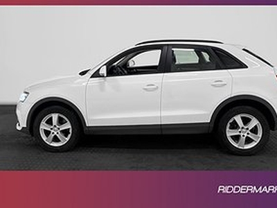 Audi Q3 Quattro 184hk M-värm Skinn Ledramp