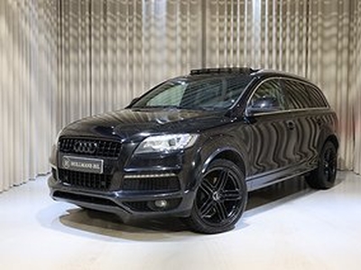 Audi Q7 3.0 TDI V6 245HK S-Line Panorama Bose Drag 7-Sits