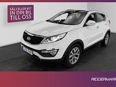 Kia Sportage 1.7 CRDi 115hk Pano Skinn Kamera Rattvärme