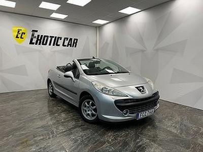 Peugeot 207 Cabriolet/CC 1.6 VTi/Lågmil/120hk/2008