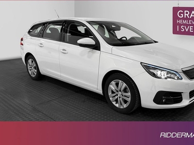 Peugeot 308BlueHDi Active Sensorer Lane-Assist Välserv 2019, Halvkombi