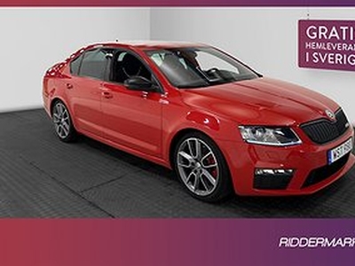 Skoda Octavia RS 2.0 TSI 220hk Canton Värmare Skinn Drag