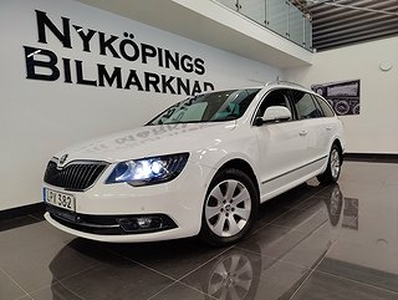 Skoda Superb Kombi 2.0 TDI 170hk 4x4 Business Värmare Skinn