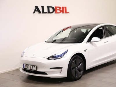 Tesla Model 3Dual Motor Long-Range AWD Drag Pano Läder Nav 2020, Halvkombi