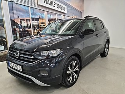 Volkswagen T-CROSS TSI 95 hk Designpaket black P-sensorer