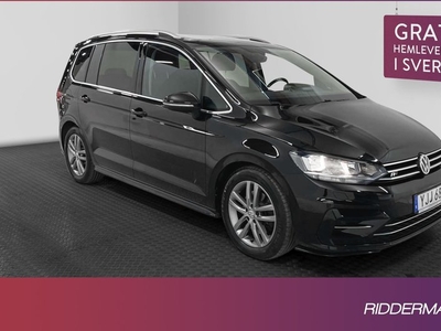 Volkswagen Touran1.4 7-Sits R-Line Värm Pano CarPlay 2017, SUV