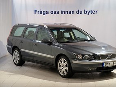 Volvo V70 2,5T 210HK LÄDER DRAG KAMREM BYTT